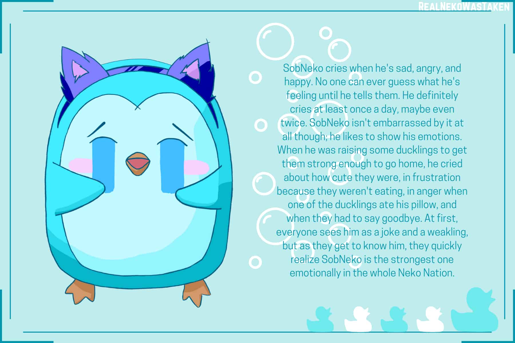 SobNeko postcard